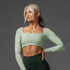 Minimalist Crop Long Sleeve