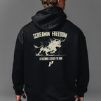 Screamin' Freedom Bull Hoodie