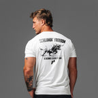 Screamin' Freedom Bull Tee