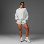 Classic Cropped Crew Sweatshirt